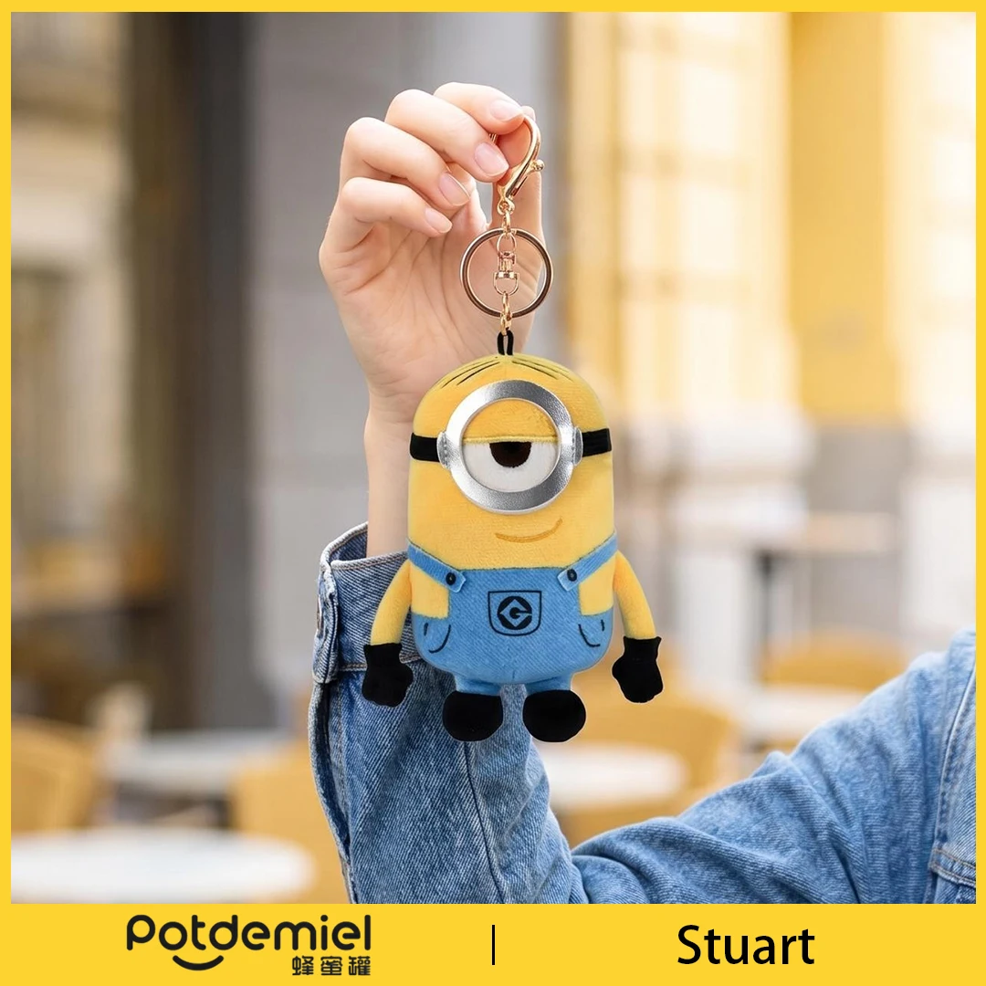 Potdemiel Despicable Me Minion Stuart Plush Keyring Soft Mini Bag Ornament Lovely Toy Present For Teens Backpack Decor
Potdemiel Despicable Me Minion Stuart Plush Keyring Soft Mini Bag Ornament Lovely Toy Present For Teens Backpack Decor