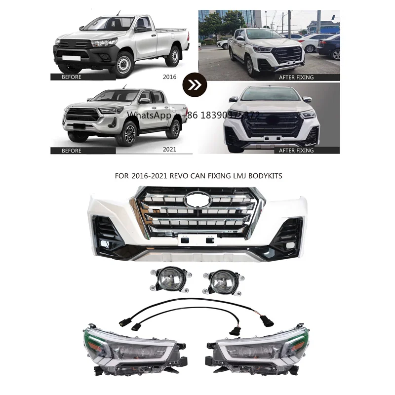 New Arrival Car Body Kit for Hilux Revo Rocco
New Arrival Car Body Kit for Hilux Revo Rocco