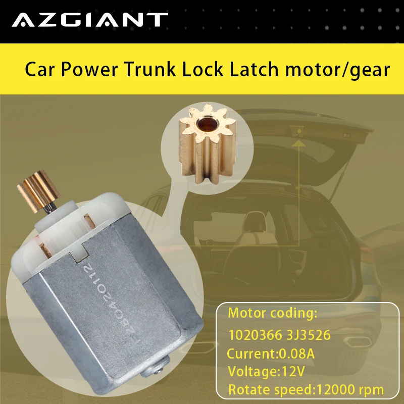1020366 3J3526 Car Electric Tail Tailgate Lower Trunk Lock Block Motor 9 Teeth Gear For 2006-2014 Holden Commodore Auto Parts
1020366 3J3526 Car Electric Tail Tailgate Lower Trunk Lock Block Motor 9 Teeth Gear For 2006-2014 Holden Commodore Auto Parts