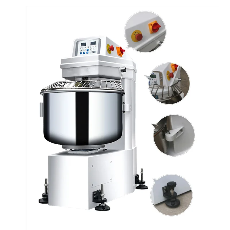 High-quality Automatic Electric Bread Dough Mixer 25 Kg For Commercial Mixing Of Cake And Food Dough
High-quality Automatic Electric Bread Dough Mixer 25 Kg For Commercial Mixing Of Cake And Food Dough