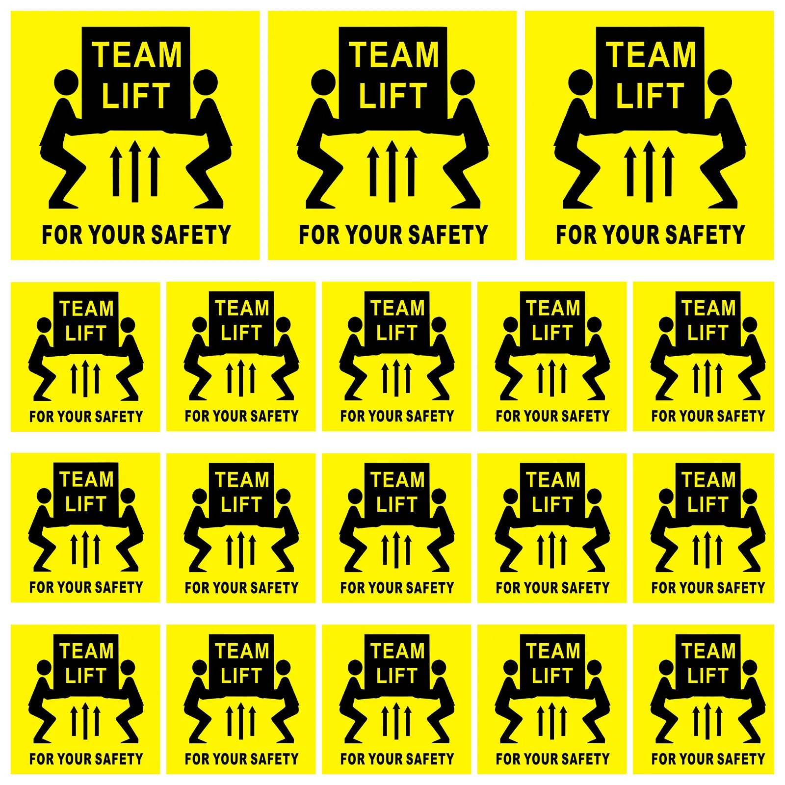 200Pcs Team Symbol Sticker Bright Visible Warning Label Easy Stick Reliable Adhesion for Moving Box Packaging
200Pcs Team Symbol Sticker Bright Visible Warning Label Easy Stick Reliable Adhesion for Moving Box Packaging