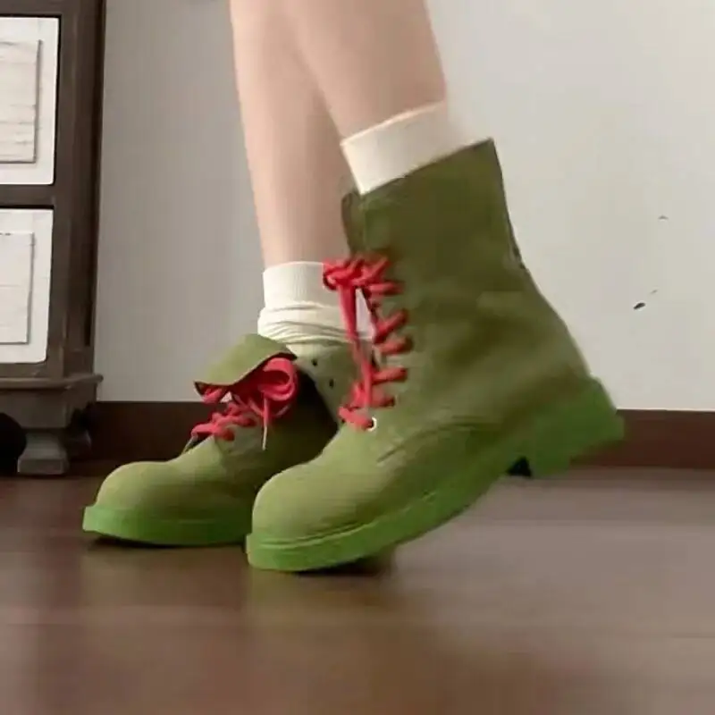 New Ankle Boots Women Suede Flats Shoes Casual Trend Fashion Woman Sneakers Winter Snow Boots Walking Lace Up Zapatos Mujer
New Ankle Boots Women Suede Flats Shoes Casual Trend Fashion Woman Sneakers Winter Snow Boots Walking Lace Up Zapatos Mujer