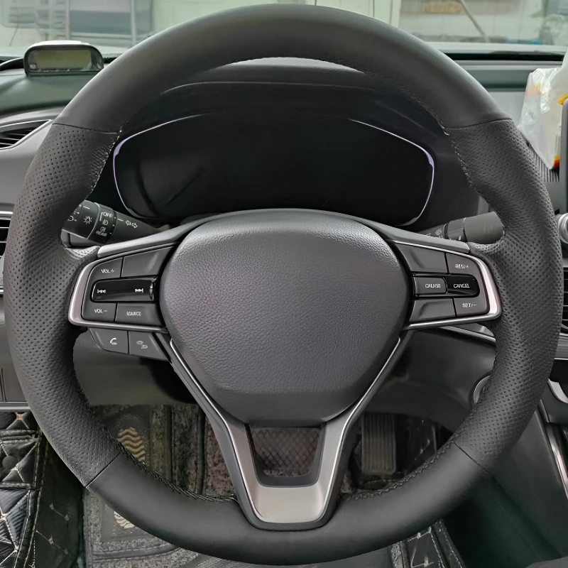 For Honda Elysion 22 models Hand-stitched steering wheel cover lightweight and breathable full coverage modification desig
For Honda Elysion 22 models Hand-stitched steering wheel cover lightweight and breathable full coverage modification desig