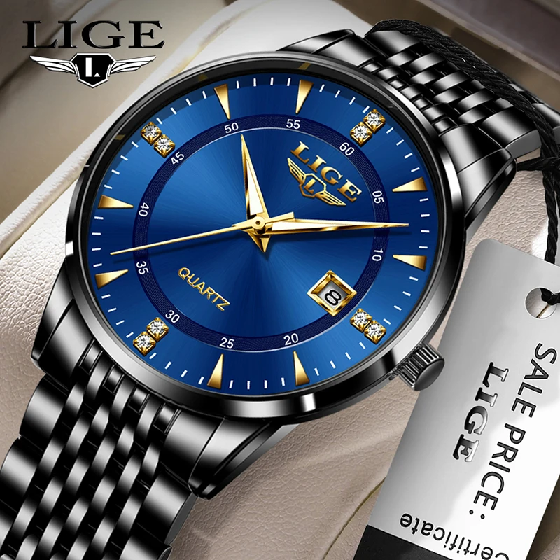 LIGE TOP Простые мужские часы светящиеся водонепроницаемые мужские часы для мужчин роскошные кварцевые наручные часы relogios masculino + коробка
LIGE TOP Простые мужские часы светящиеся водонепроницаемые мужские часы для мужчин роскошные кварцевые наручные часы relogios masculino + коробка