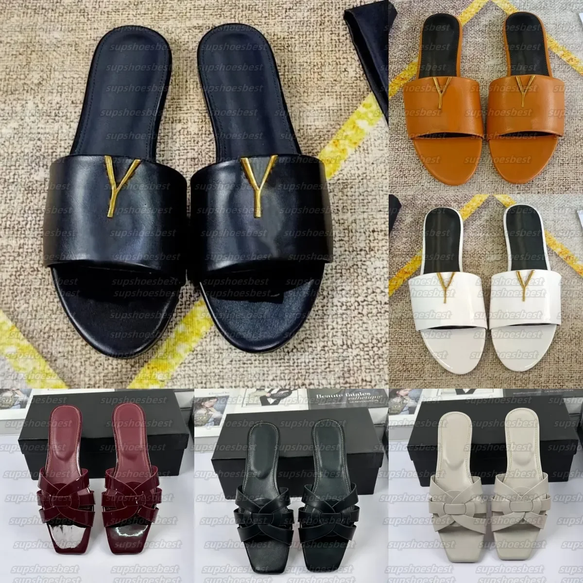 Designers Sandals famous designer women Slippers With Box Dust bag Slide Summer Slippers Wide Real leather sandals size 35-42
Designers Sandals famous designer women Slippers With Box Dust bag Slide Summer Slippers Wide Real leather sandals size 35-42
