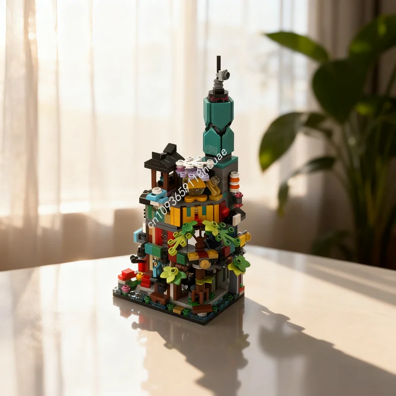 611pcs MOC Mini Modular Ninjia City Gardens Minied Model Building Blocks Assemble DIY Christmas Gift Idea Toy Education Birthday
611pcs MOC Mini Modular Ninjia City Gardens Minied Model Building Blocks Assemble DIY Christmas Gift Idea Toy Education Birthday