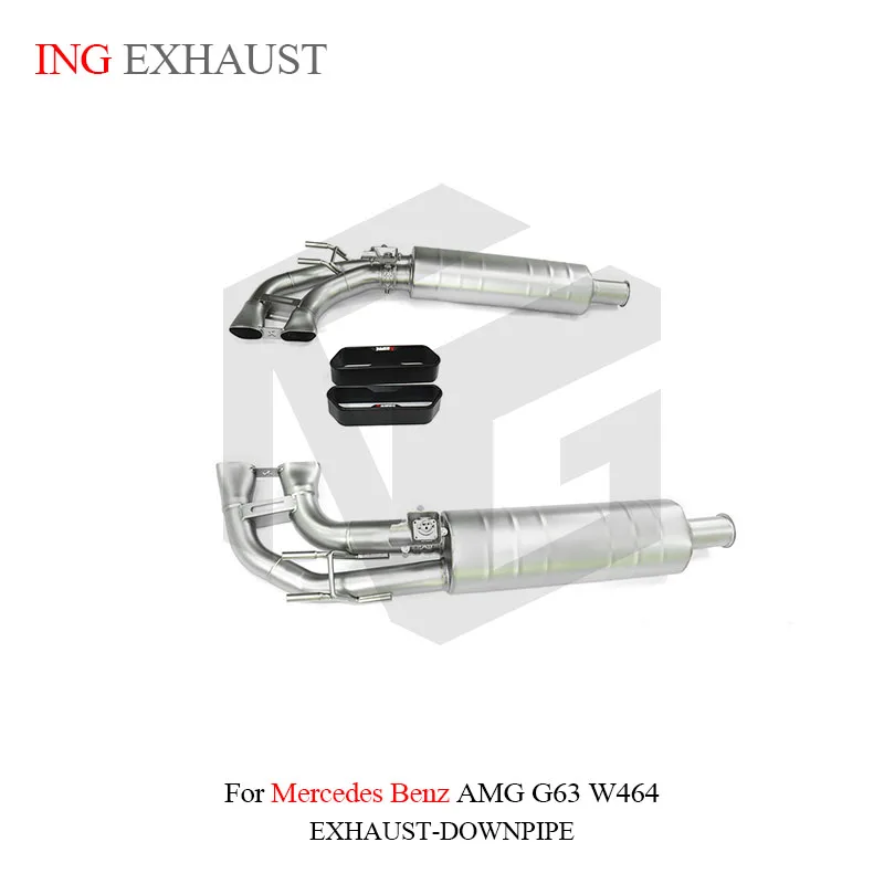 ING Valve SS304 Catback for Mercedes Benz AMG G63 W464 Hot Black AK tips Auto Muffler Performance Exhaust System
ING Valve SS304 Catback for Mercedes Benz AMG G63 W464 Hot Black AK tips Auto Muffler Performance Exhaust System