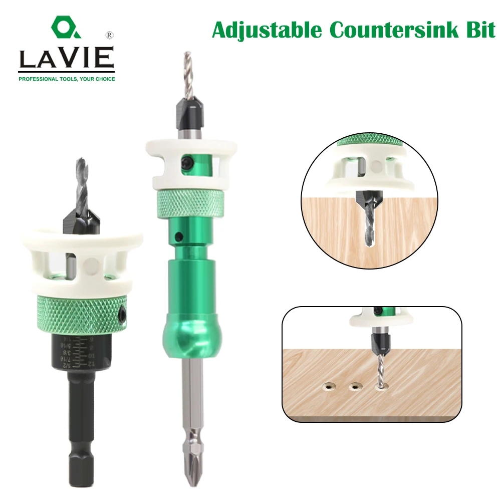 LAVIE Router Bits Woodworking LAVIE Hex Shank Big Head 5pcs 7pcs Set Adjustable Counterbore Drill Bit Router Bit Set Woodworking
LAVIE Router Bits Woodworking LAVIE Hex Shank Big Head 5pcs 7pcs Set Adjustable Counterbore Drill Bit Router Bit Set Woodworking