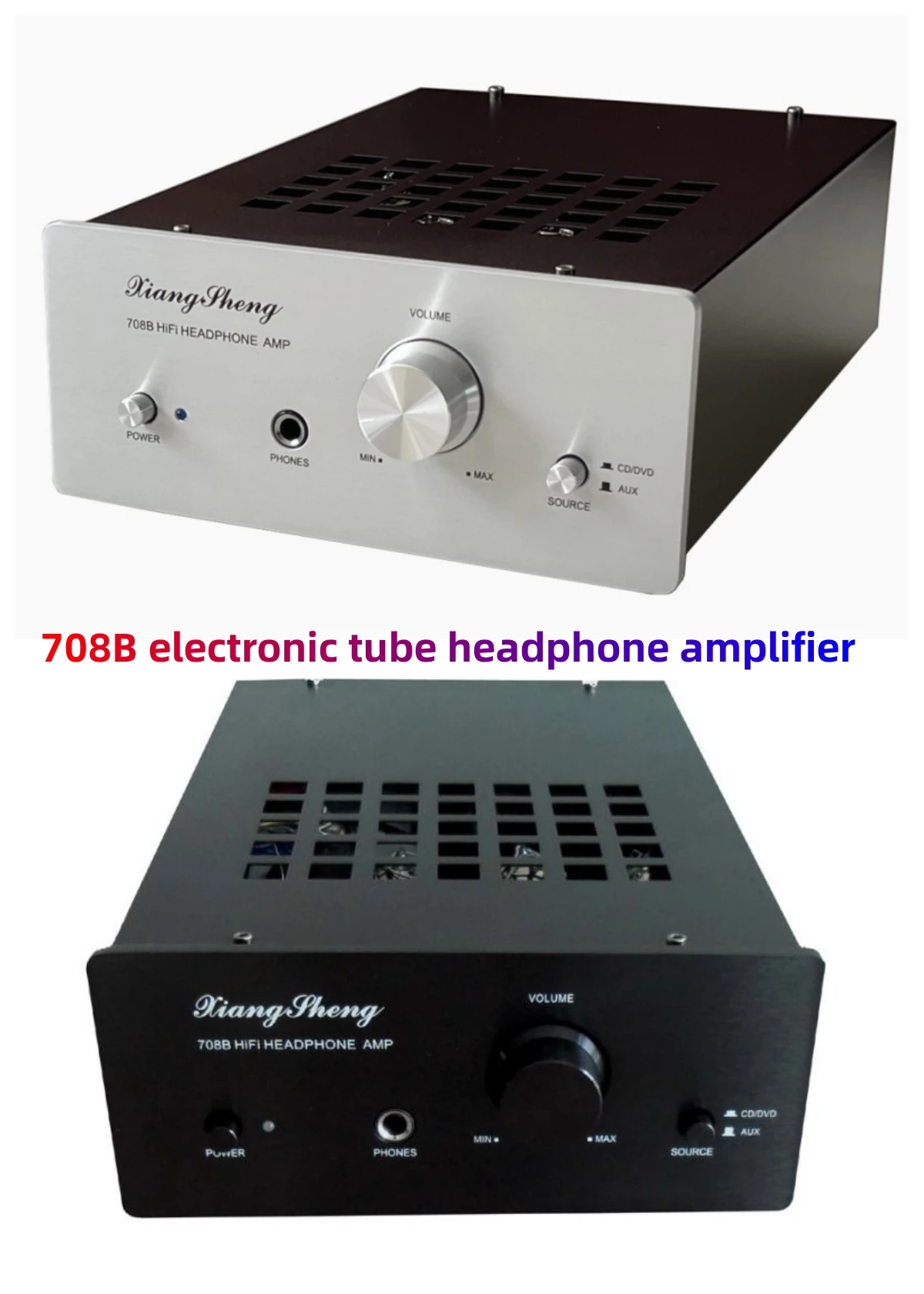 New 708B Fever Electronic Tube Earphone Amplifier and Front Stage Bile Ear Amplifier
New 708B Fever Electronic Tube Earphone Amplifier and Front Stage Bile Ear Amplifier