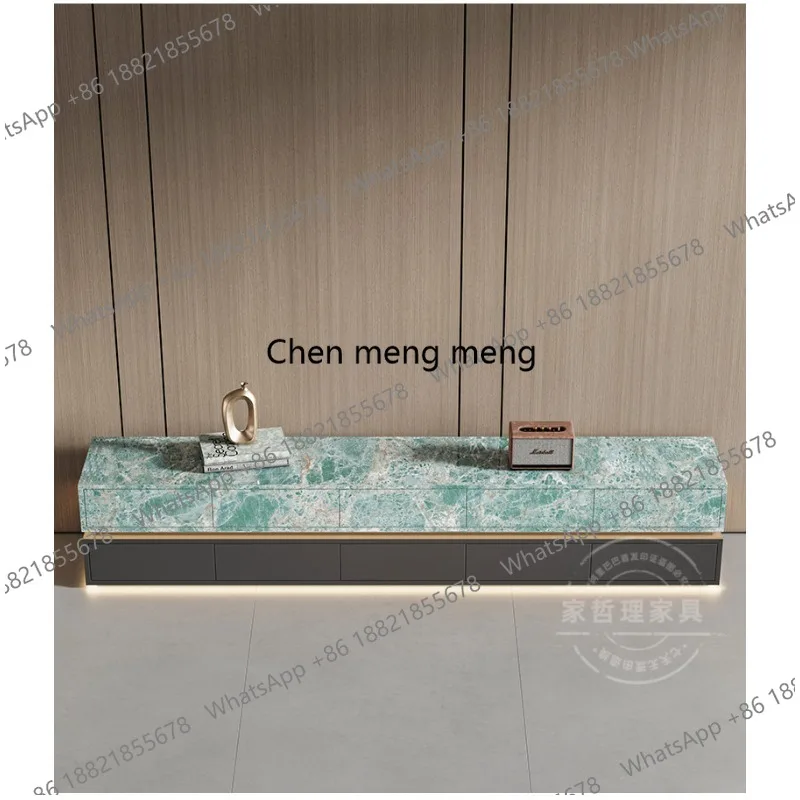 New TV Cabinet Light Luxury Advanced TV Cabinet Living Room Household Slate Floor Cabinet
New TV Cabinet Light Luxury Advanced TV Cabinet Living Room Household Slate Floor Cabinet