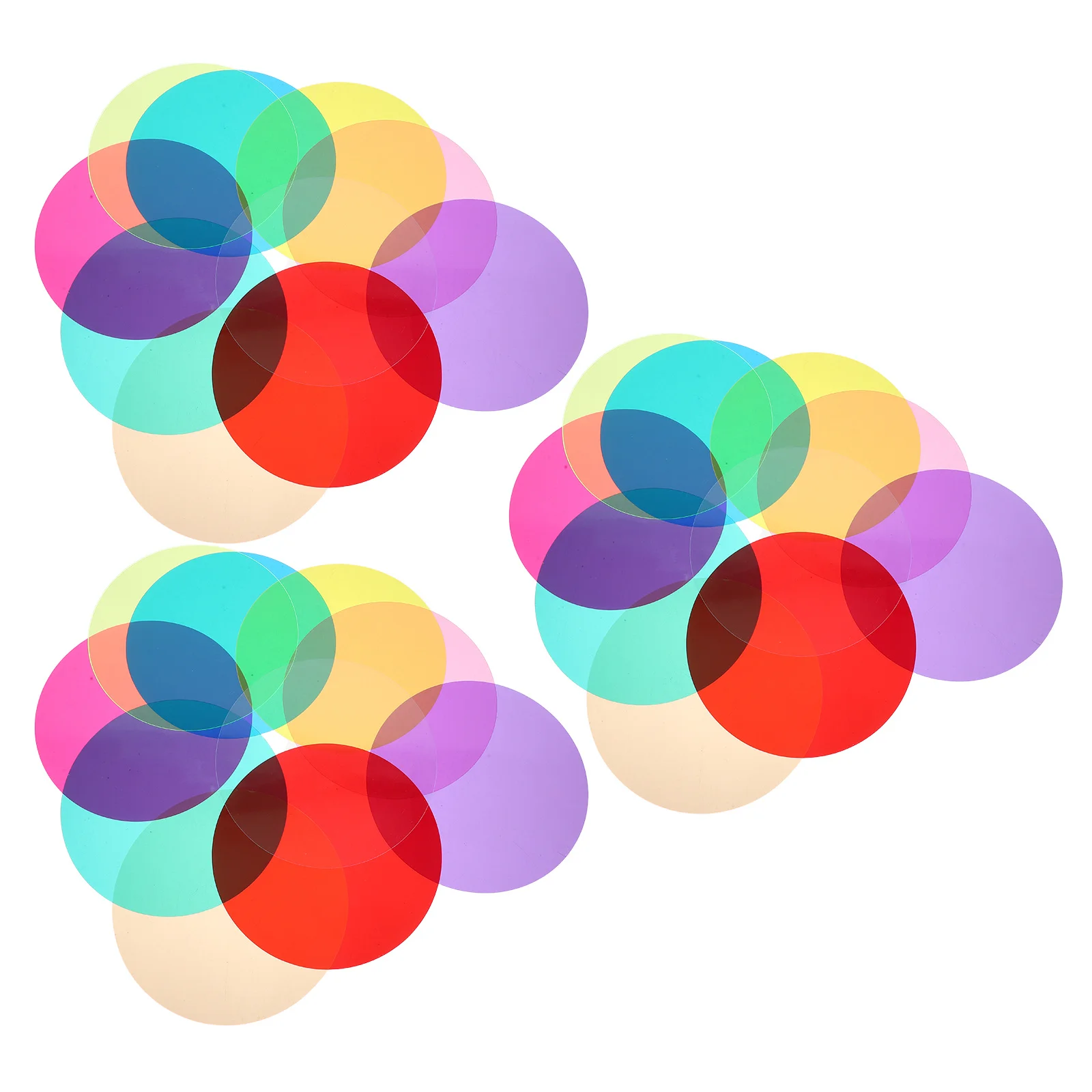 30Pcs Color Correction Light Gel Filters PVC Sheets 4.72inch Round Transparent Color Gels for Photography Stage Lighting Flash
30Pcs Color Correction Light Gel Filters PVC Sheets 4.72inch Round Transparent Color Gels for Photography Stage Lighting Flash