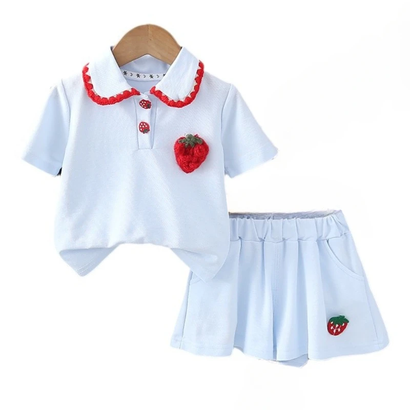 New Summer Baby Clothes Children Girls T-Shirt Shorts 2Pcs/Sets Kids Clothing Infant Fashion Casual Costume Toddler Tracksuits
New Summer Baby Clothes Children Girls T-Shirt Shorts 2Pcs/Sets Kids Clothing Infant Fashion Casual Costume Toddler Tracksuits