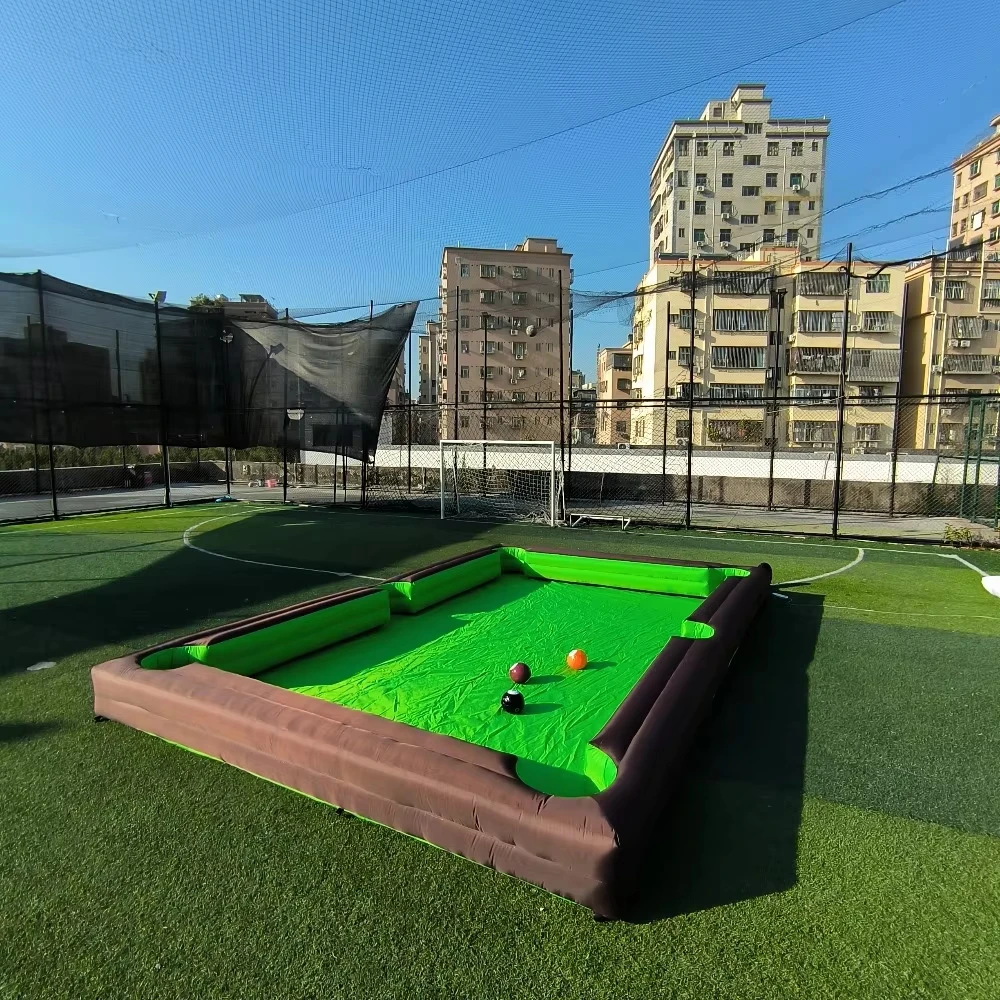 Inflatable Snooker Football Game Large Footpool Pool Table Interactive Sports Game For Team Building Event Heavy Duty New
Inflatable Snooker Football Game Large Footpool Pool Table Interactive Sports Game For Team Building Event Heavy Duty New