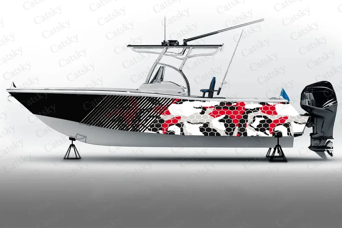 Color hexagonal camouflage honeycomb Boat Sticker Packaging Fish Boat Vinyl Waterproof Custom Marine Ship Decal boat wrap vinyl
Color hexagonal camouflage honeycomb Boat Sticker Packaging Fish Boat Vinyl Waterproof Custom Marine Ship Decal boat wrap vinyl