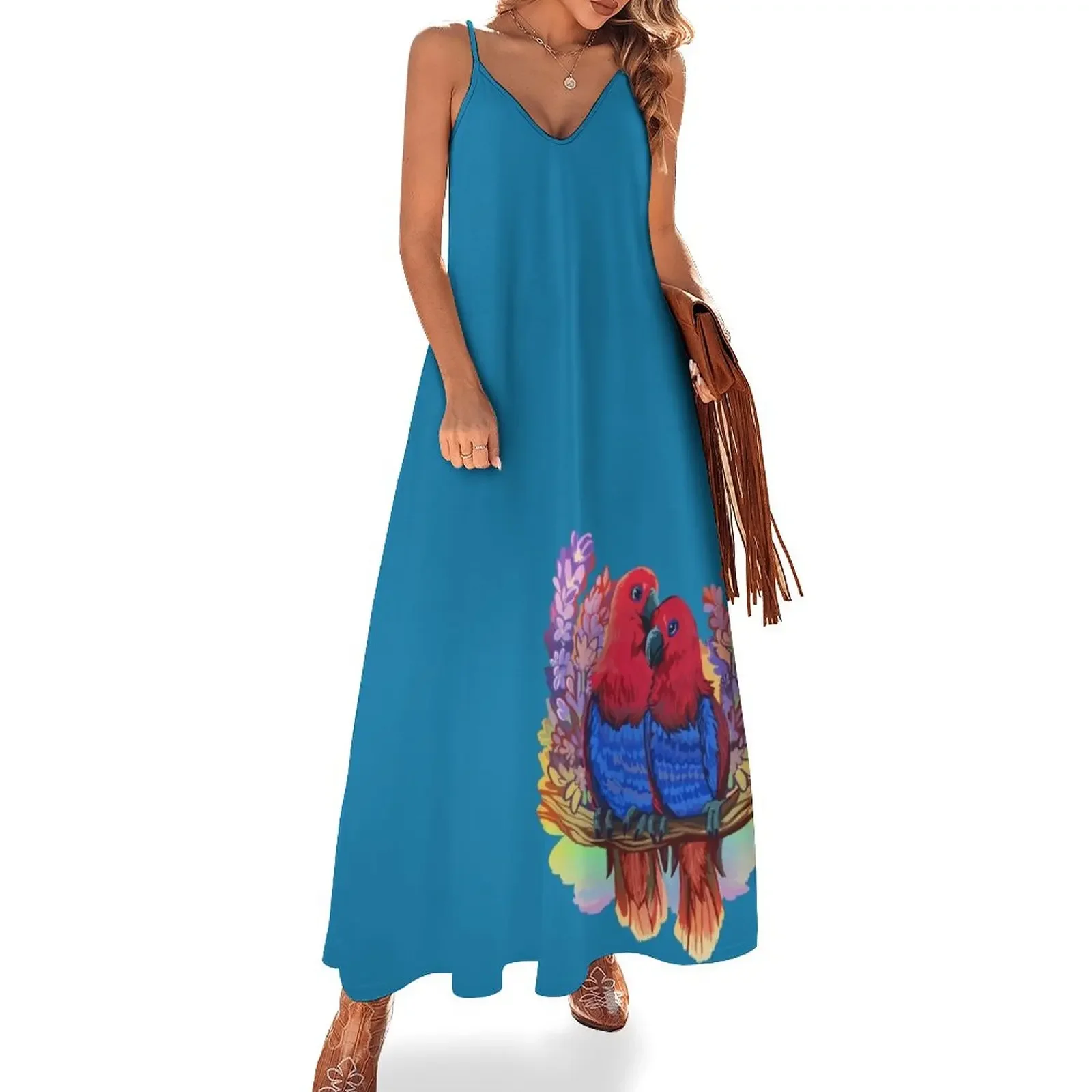 Lesbian Eclectus Parrots Sleeveless Dress luxury dresses summer dress korean women Woman fashion
Lesbian Eclectus Parrots Sleeveless Dress luxury dresses summer dress korean women Woman fashion
