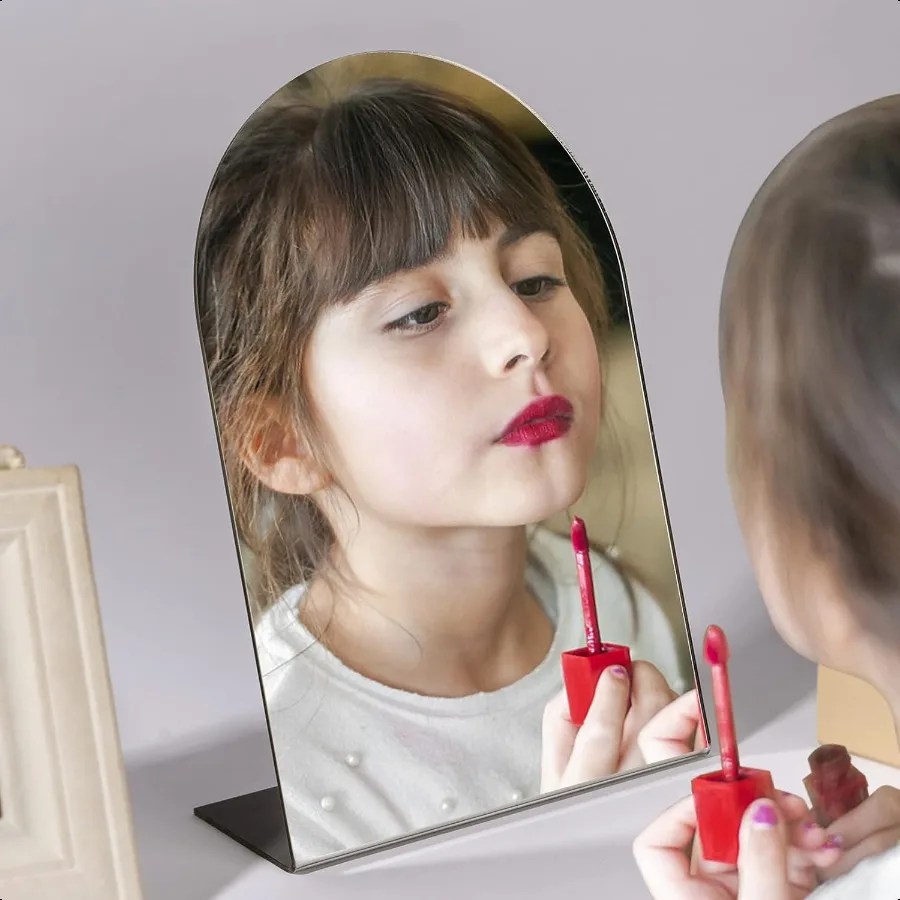 Table Mirror for Desk Vanity Mirror Makeup Organizer Mirror Unbreakable Mirror Travel Makeup Mirror Portable Countertop Mirror
Table Mirror for Desk Vanity Mirror Makeup Organizer Mirror Unbreakable Mirror Travel Makeup Mirror Portable Countertop Mirror