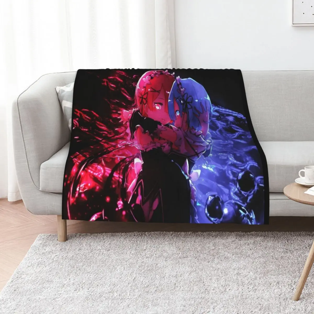 Rem and Ram ( re zero ) Throw Blanket Cozy Throw Blanket for Bed Sofa Chair
Rem and Ram ( re zero ) Throw Blanket Cozy Throw Blanket for Bed Sofa Chair