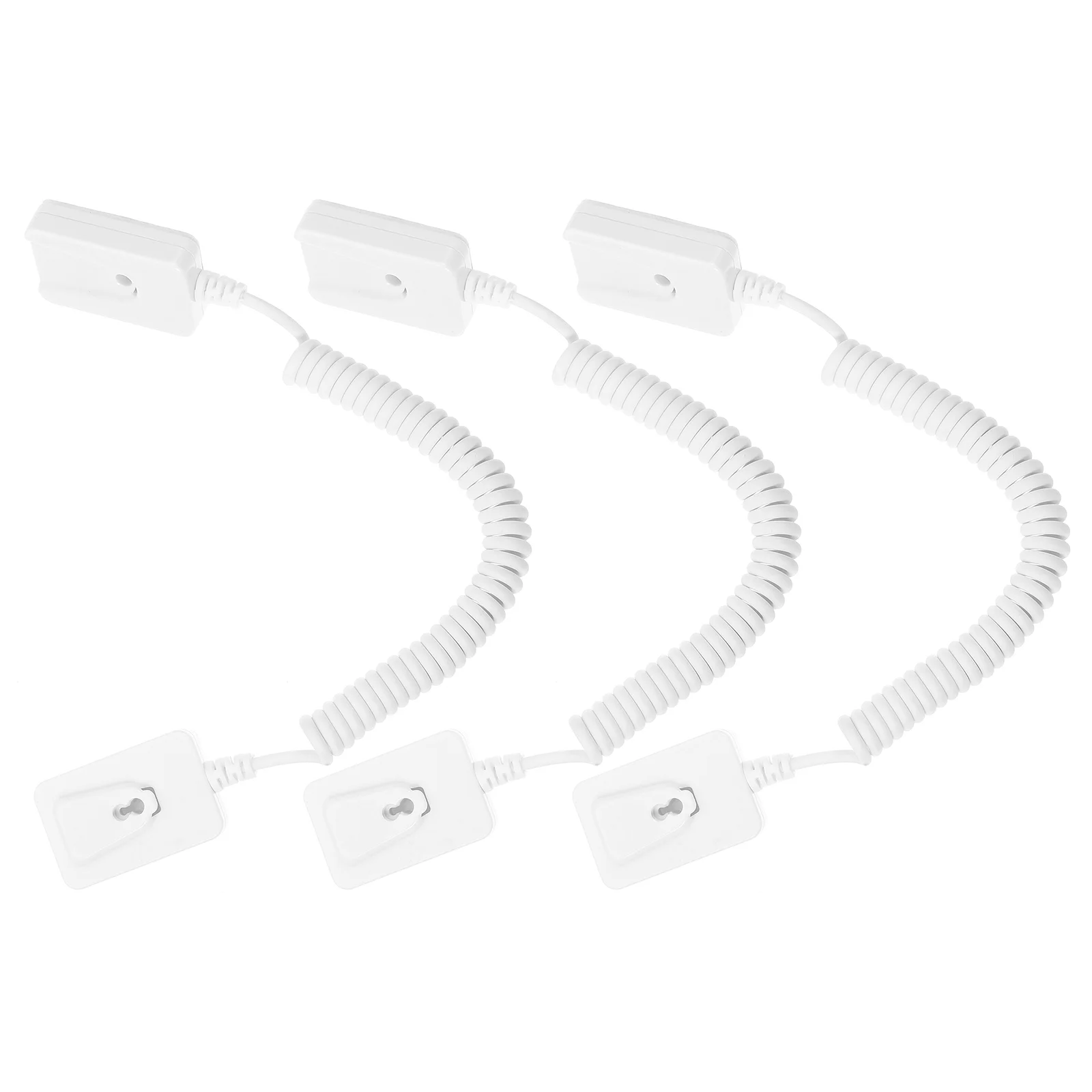 3 Pcs -lost Rope Hook Remote Control Leash Hooks Tether for Retractable Cable Electric Wire Plastic
3 Pcs -lost Rope Hook Remote Control Leash Hooks Tether for Retractable Cable Electric Wire Plastic