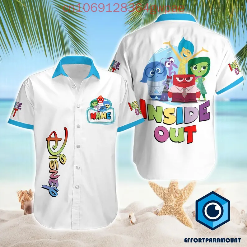 Custom Name Disney Inside Out Men and Women Hawaiian Shirt Characters Hawaii Shirt Family Summer Trip Button Up Shirt
Custom Name Disney Inside Out Men and Women Hawaiian Shirt Characters Hawaii Shirt Family Summer Trip Button Up Shirt