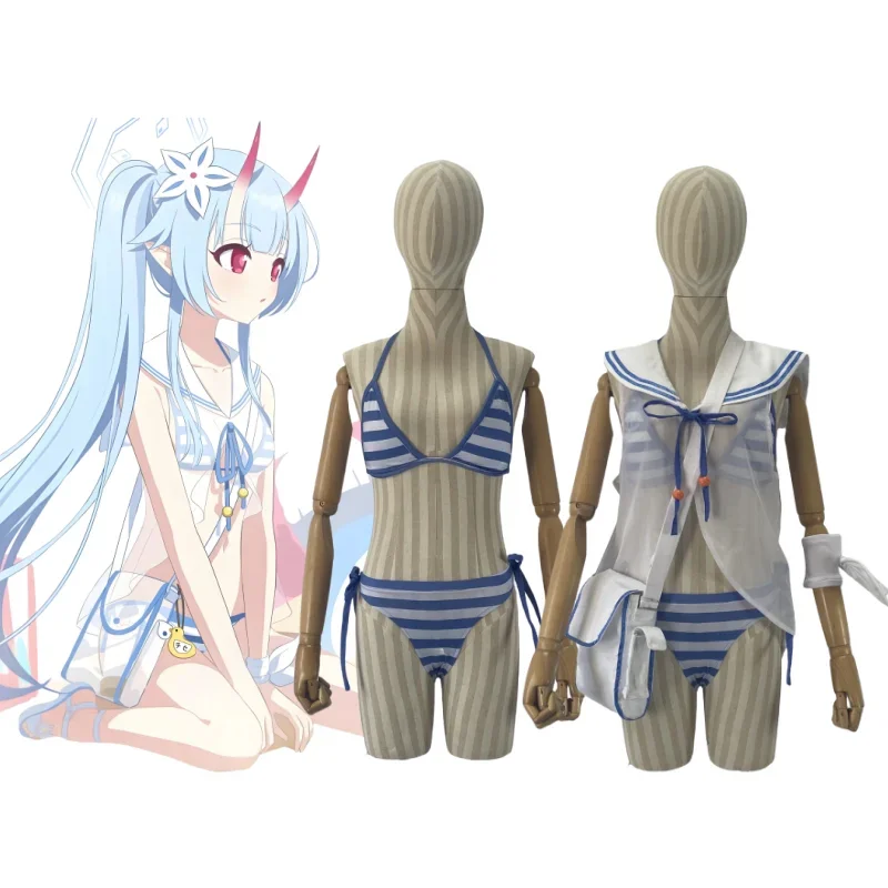 COSMART Blue Archive Waraku Chise swimsuit Cosplay Costume Cos Game Anime Party Uniform Hallowen Play Role Clothes Clothing 
COSMART Blue Archive Waraku Chise swimsuit Cosplay Costume Cos Game Anime Party Uniform Hallowen Play Role Clothes Clothing