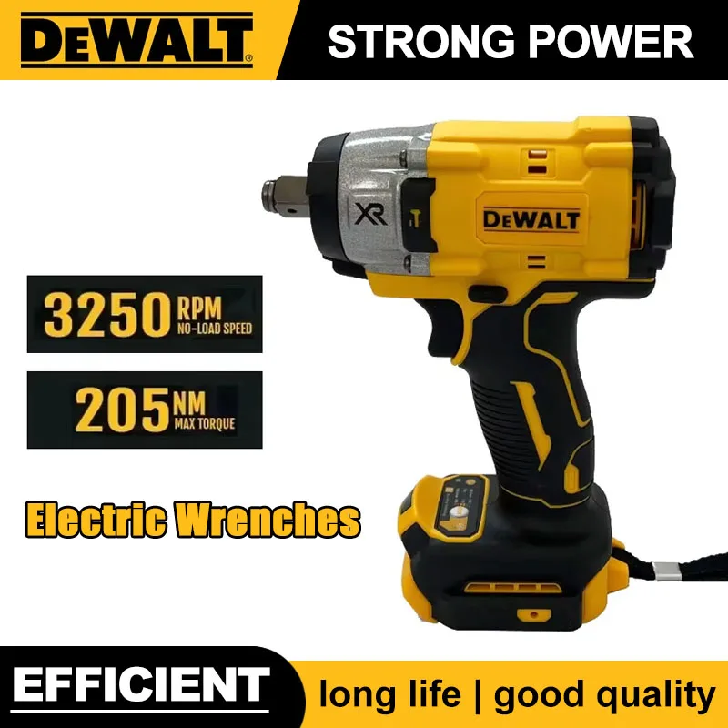 Беспроводной электрический ключ Dewalt 3250 об/мин, 205 Нм, бесщеточный ударный гайковерт с высоким крутящим моментом, инструмент для ремонта батареи Dewalt 20 В
Беспроводной электрический ключ Dewalt 3250 об/мин, 205 Нм, бесщеточный ударный гайковерт с высоким крутящим моментом, инструмент для ремонта батареи Dewalt 20 В