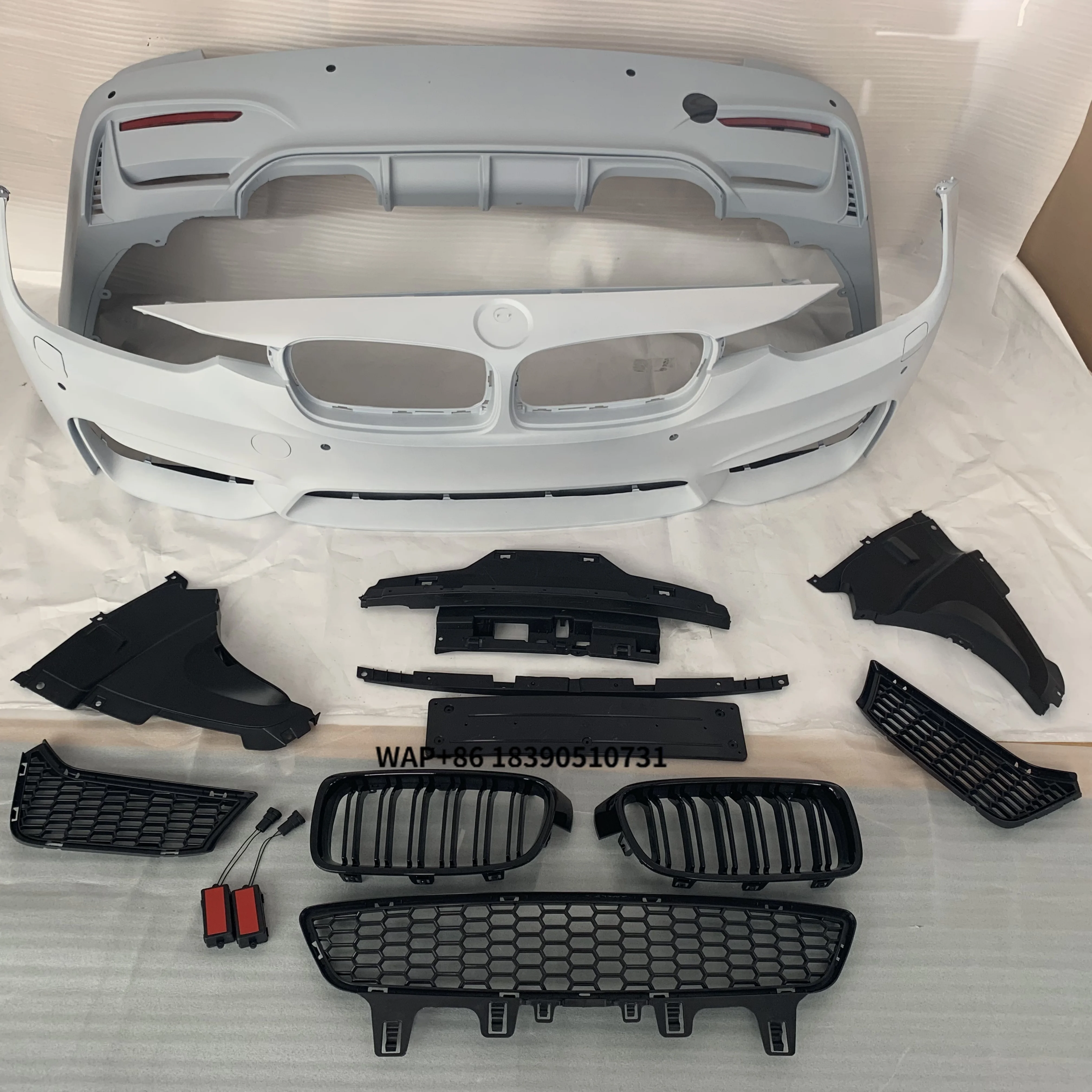 FOR 3 SERIES F30 F35 2013-2017 FRONT BUMPER+GRILL+REAR BUMPER+SIDE SKIRT
FOR 3 SERIES F30 F35 2013-2017 FRONT BUMPER+GRILL+REAR BUMPER+SIDE SKIRT