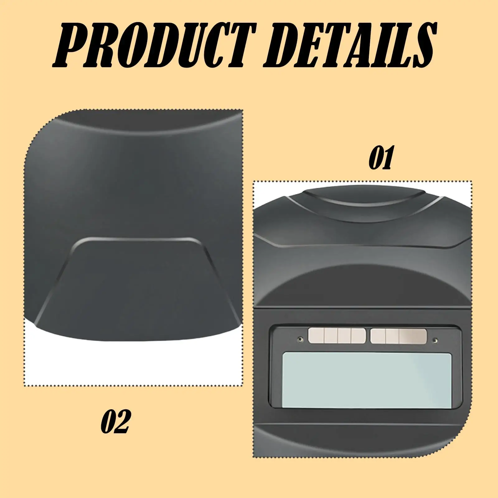 Welding Helmet Lightweight Wide Shade Anti Splashes Protective Gear Large View Face Cover Equipment Welder Mask Welder Hood Mask
Welding Helmet Lightweight Wide Shade Anti Splashes Protective Gear Large View Face Cover Equipment Welder Mask Welder Hood Mask