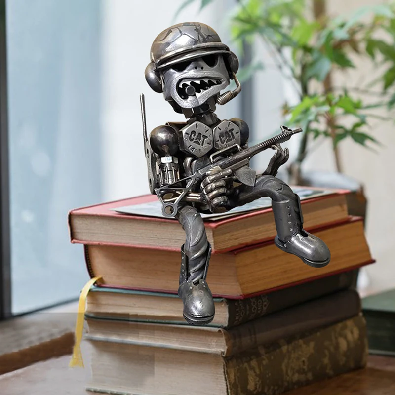 7*10*16CM Robot Ornament Alien Gunner Resin Crafts Gun Robot Bedroom Living Room Desktop Desktop Ornament Home Decoration Gift
7*10*16CM Robot Ornament Alien Gunner Resin Crafts Gun Robot Bedroom Living Room Desktop Desktop Ornament Home Decoration Gift
