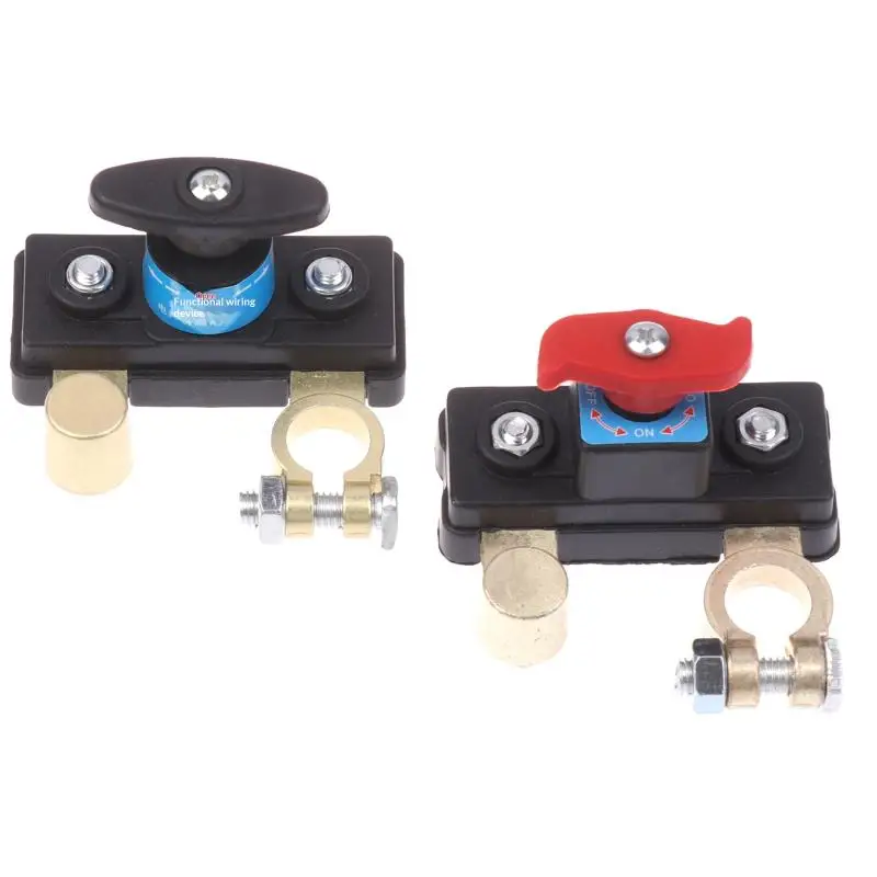● 1Pcs Anti-Leakage Switch Isolator 12V/24V Car Battery Cut Off Switch Disconnect Automatic Circuit Breaker For Cars Truck
● 1Pcs Anti-Leakage Switch Isolator 12V/24V Car Battery Cut Off Switch Disconnect Automatic Circuit Breaker For Cars Truck