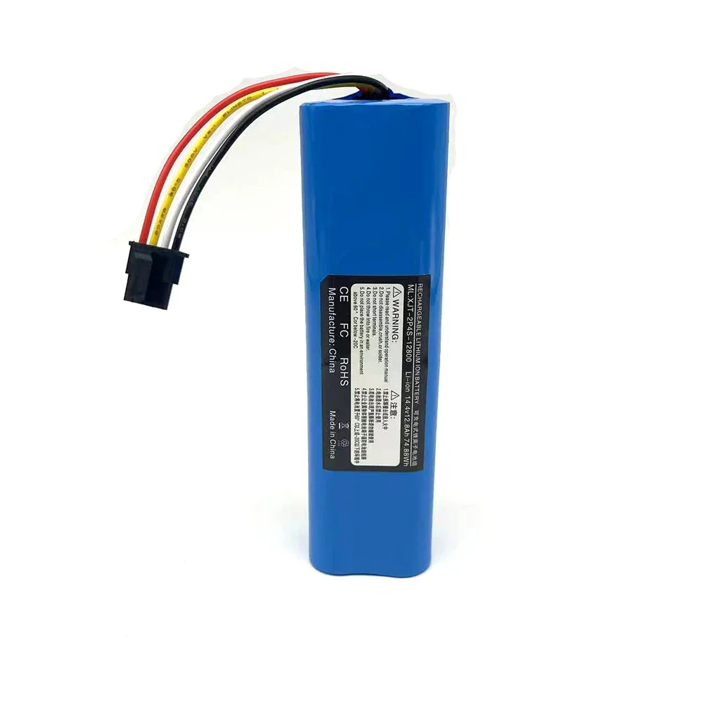 Аккумулятор для пылесоса Xiaomi Robolock T60 S50 S51 S55, 14.4 В, 2P4S-5200D, 12800 мАч, модель 2026 года
Аккумулятор для пылесоса Xiaomi Robolock T60 S50 S51 S55, 14.4 В, 2P4S-5200D, 12800 мАч, модель 2026 года