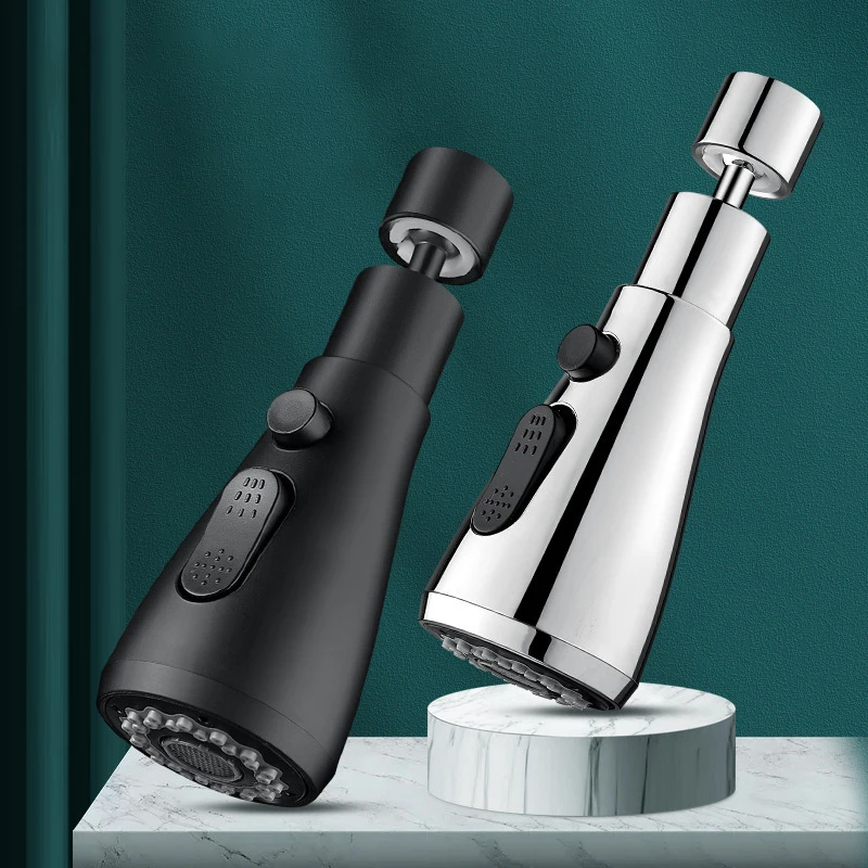 Flexible Kitchen Faucet Sink Mixer Tap Sprayer Head Filtered Water Tap Replaceable Water Tap Nozzle 3 Modes 360 Rotate Faucet
Flexible Kitchen Faucet Sink Mixer Tap Sprayer Head Filtered Water Tap Replaceable Water Tap Nozzle 3 Modes 360 Rotate Faucet