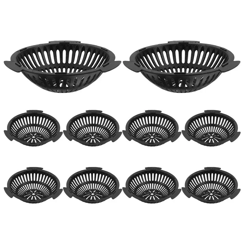 10Pcs Plant Pot Drainage Mesh Pads Leakproof Round Hole Screens Gasket Flower Pot Soil Protector Cover Black for Succulent
10Pcs Plant Pot Drainage Mesh Pads Leakproof Round Hole Screens Gasket Flower Pot Soil Protector Cover Black for Succulent