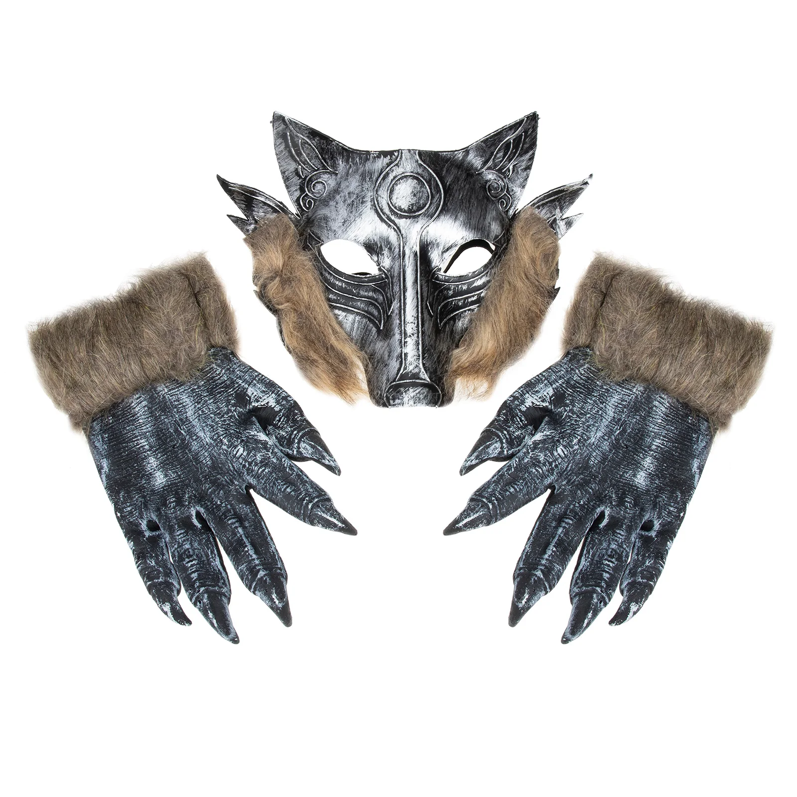 Wolf Mask Head Cover Kids Design Costume Halloween Decor Prank Animal-design Child
Wolf Mask Head Cover Kids Design Costume Halloween Decor Prank Animal-design Child