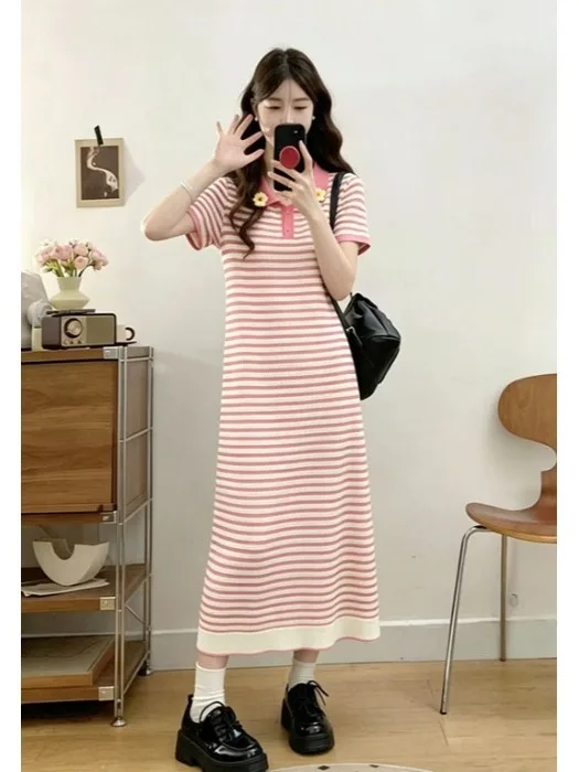 plus Size Women's Knitted Long Thin Short Sleeve Dress Casual Style Breathable Comfortable Summer Fashion Outerwear T-Shirt D...
plus Size Women's Knitted Long Thin Short Sleeve Dress Casual Style Breathable Comfortable Summer Fashion Outerwear T-Shirt D...