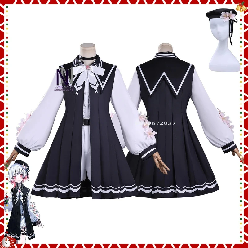 ABC123Hot Magical Girl's Magic Trial Cosplay Costume Anime Emma Sakuraha Role Playing Clothes Black Uniform Dress Women x,3;b'2.
ABC123Hot Magical Girl's Magic Trial Cosplay Costume Anime Emma Sakuraha Role Playing Clothes Black Uniform Dress Women x,3;b'2.