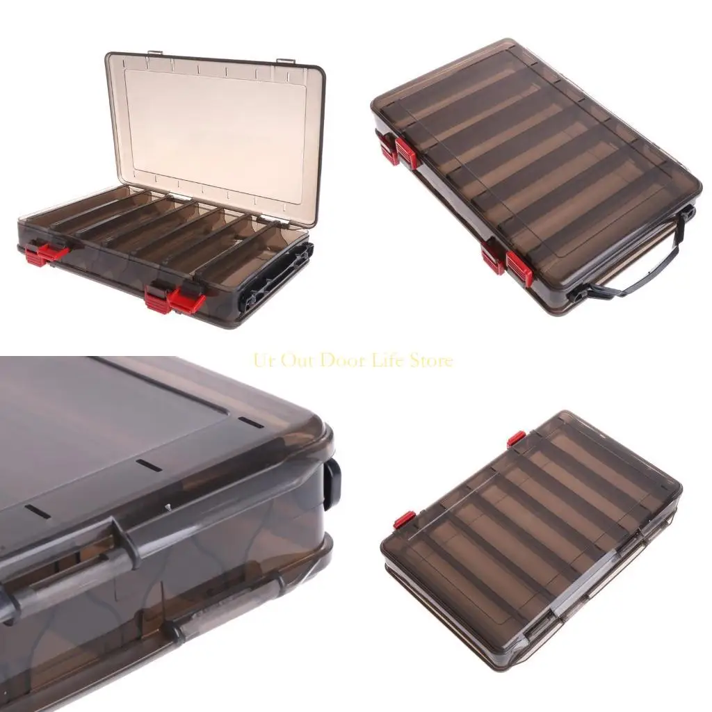 77UF Fishing Box Bait Lure Hook Storage Double Side V Shaped Tackle 14 Compartments
77UF Fishing Box Bait Lure Hook Storage Double Side V Shaped Tackle 14 Compartments