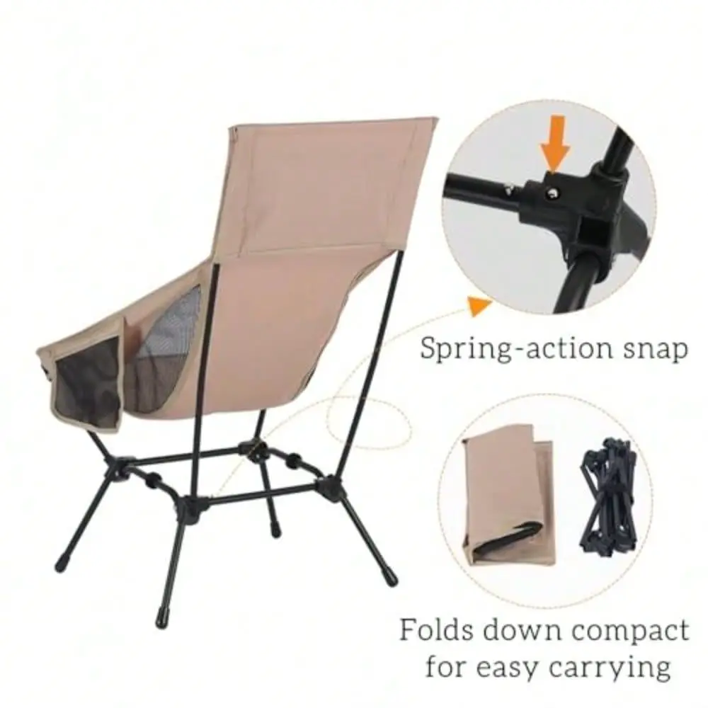 Back Reclining Camping Chair Oversized Folding Chair With Head Support Widened Seat For Outdoor Beach Camp Festivals Khaki
Back Reclining Camping Chair Oversized Folding Chair With Head Support Widened Seat For Outdoor Beach Camp Festivals Khaki