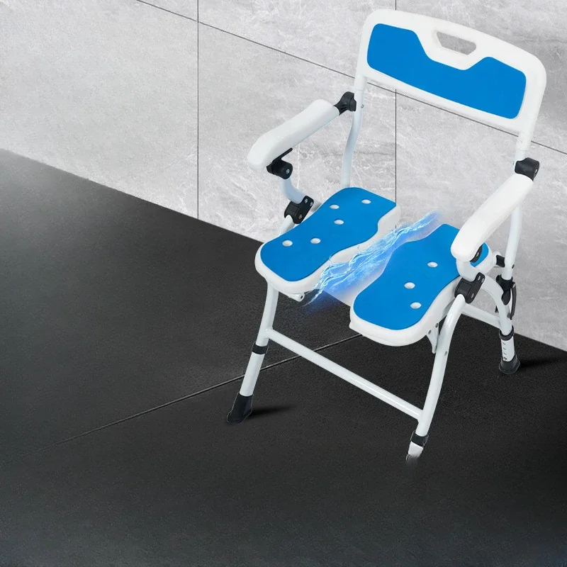 Противоскользящие и безопасные душевые стулья для пожилых и беременных женщин, специальные душевые стулья для ванной комнаты, складные стулья для дома
