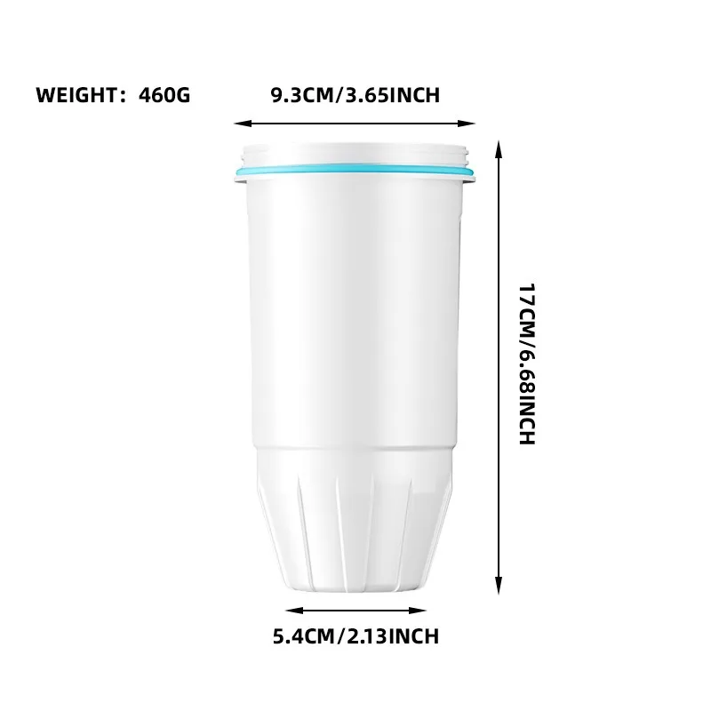 Z043 Pure Water Filter Cartridge Activated Carbon Filter ZR-001 Compatible with Water Jug Filter
Z043 Pure Water Filter Cartridge Activated Carbon Filter ZR-001 Compatible with Water Jug Filter
