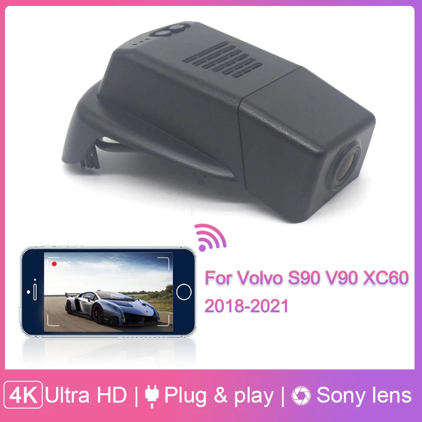 Easy to install Car DVR Video Recorder 4K Dash Cam Camera For Volvo S90 V90 XC60 2018 2019 2020 2021 Plug and play Dashcam
Easy to install Car DVR Video Recorder 4K Dash Cam Camera For Volvo S90 V90 XC60 2018 2019 2020 2021 Plug and play Dashcam