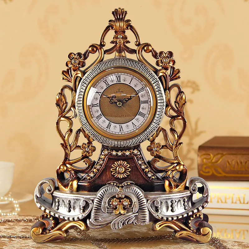 European Style Living Room Desk Clock Retro Mute Watch Nightstand Alarm Clock Office Desktop Gadgets Restaurant Digital Clock
European Style Living Room Desk Clock Retro Mute Watch Nightstand Alarm Clock Office Desktop Gadgets Restaurant Digital Clock