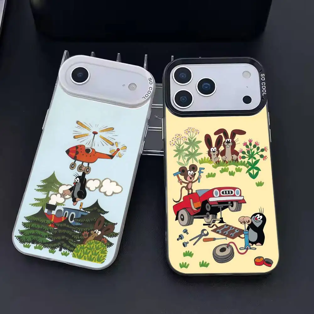 Classic Cartoon Little Mole Phone Case For iPhone 17,16,15,14,13,12,11,Pro Max,Plus black Candy Silver Cover
Classic Cartoon Little Mole Phone Case For iPhone 17,16,15,14,13,12,11,Pro Max,Plus black Candy Silver Cover