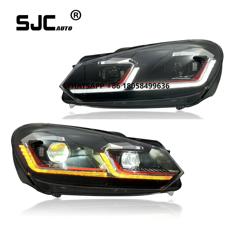 SJC Auto Car Model Head Lamp for VW Golf 6 Mk6 Headlights 09-13 LED Headlight DRL Signal Lamp Hid Bi Xenon Auto Accessories
SJC Auto Car Model Head Lamp for VW Golf 6 Mk6 Headlights 09-13 LED Headlight DRL Signal Lamp Hid Bi Xenon Auto Accessories