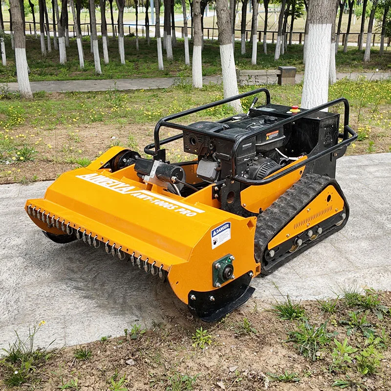 Customized Agricultural Remote Control Lawn Mower Heavy Duty RC Grass Cutting Machine Large Farm Lawn Care flail mower
Customized Agricultural Remote Control Lawn Mower Heavy Duty RC Grass Cutting Machine Large Farm Lawn Care flail mower