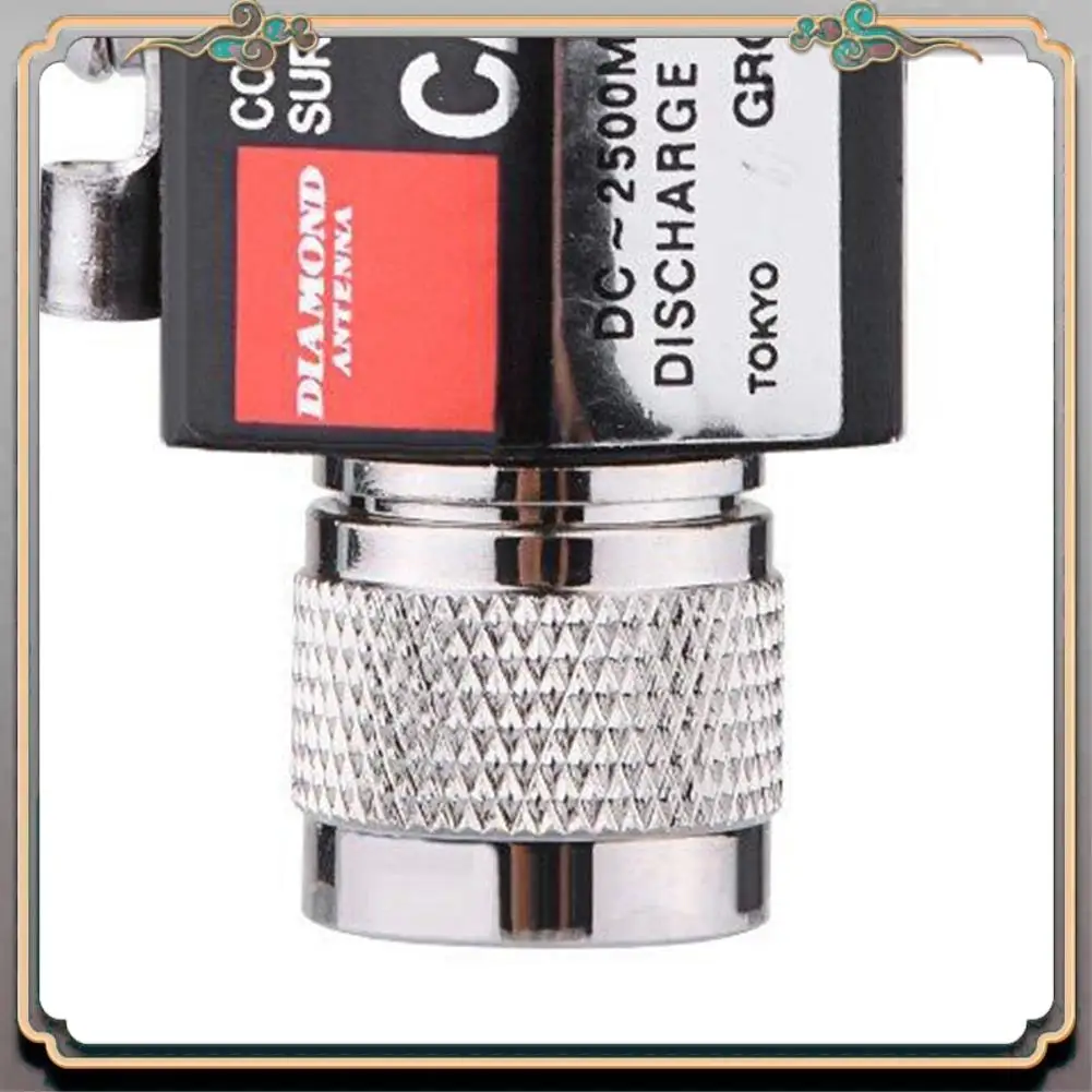 Durable CA-23RP Lightning-Arrester Protector N Male To N Female Coaxial Radio Repeater Anti-Lightning Antenna Surge Protector
Durable CA-23RP Lightning-Arrester Protector N Male To N Female Coaxial Radio Repeater Anti-Lightning Antenna Surge Protector