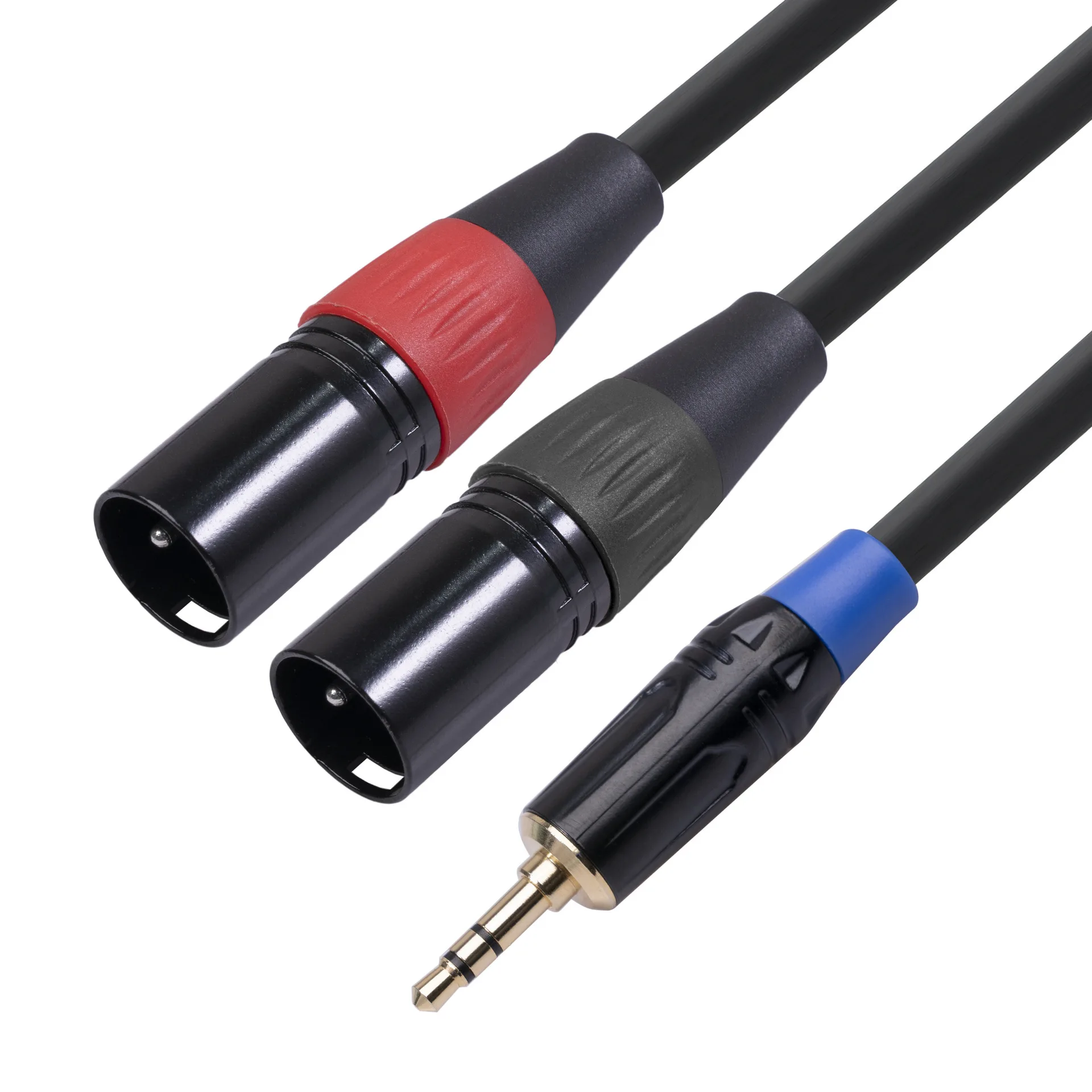 Gold plated head stereo 3.5rpm dual Canon XLR balanced male mobile phone computer mixer amplifier audio connection cable tv
Gold plated head stereo 3.5rpm dual Canon XLR balanced male mobile phone computer mixer amplifier audio connection cable tv