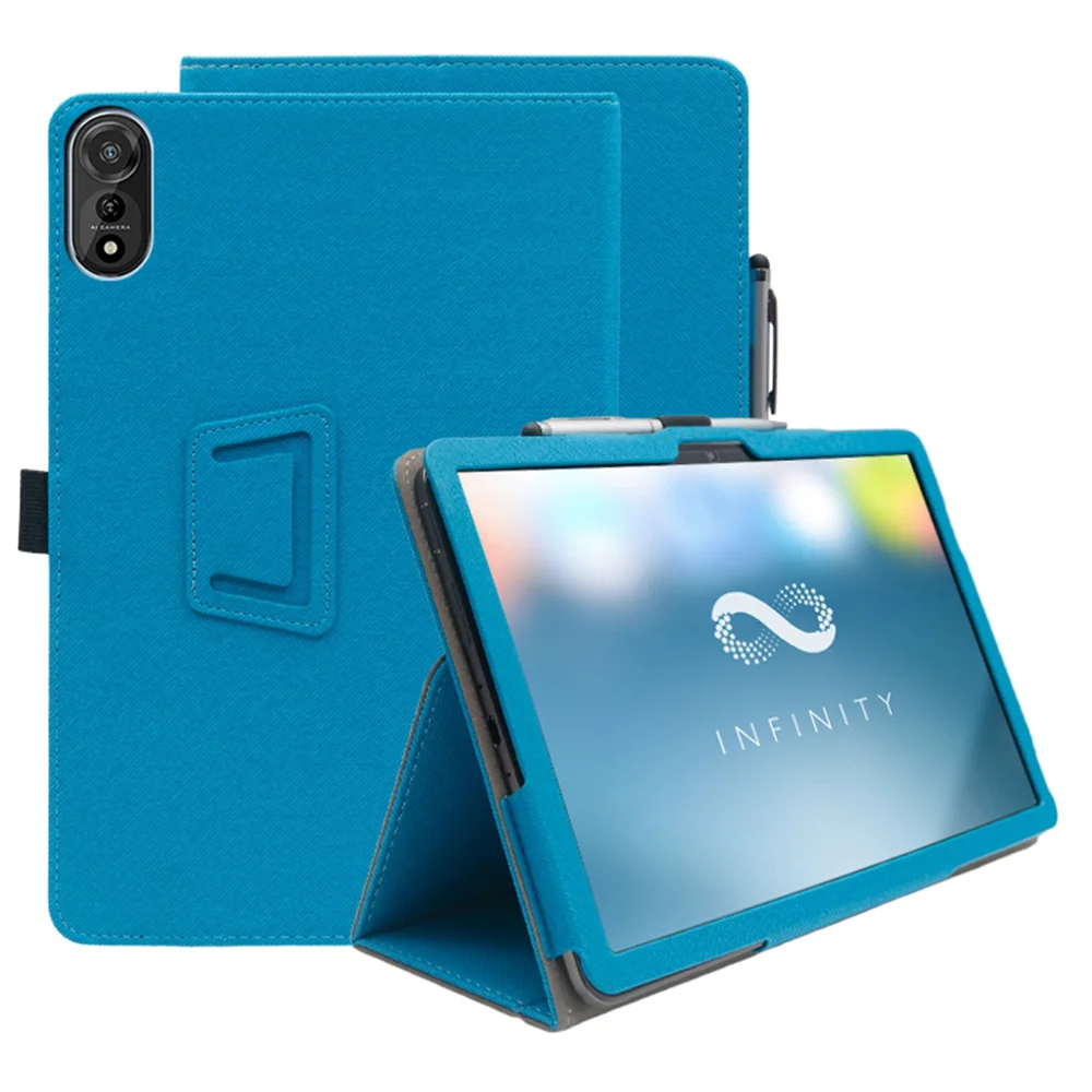 For Blackview Mega 2 Case Stand PU Leather Tablet Cover Built-in Hand Strap - Blue
For Blackview Mega 2 Case Stand PU Leather Tablet Cover Built-in Hand Strap - Blue