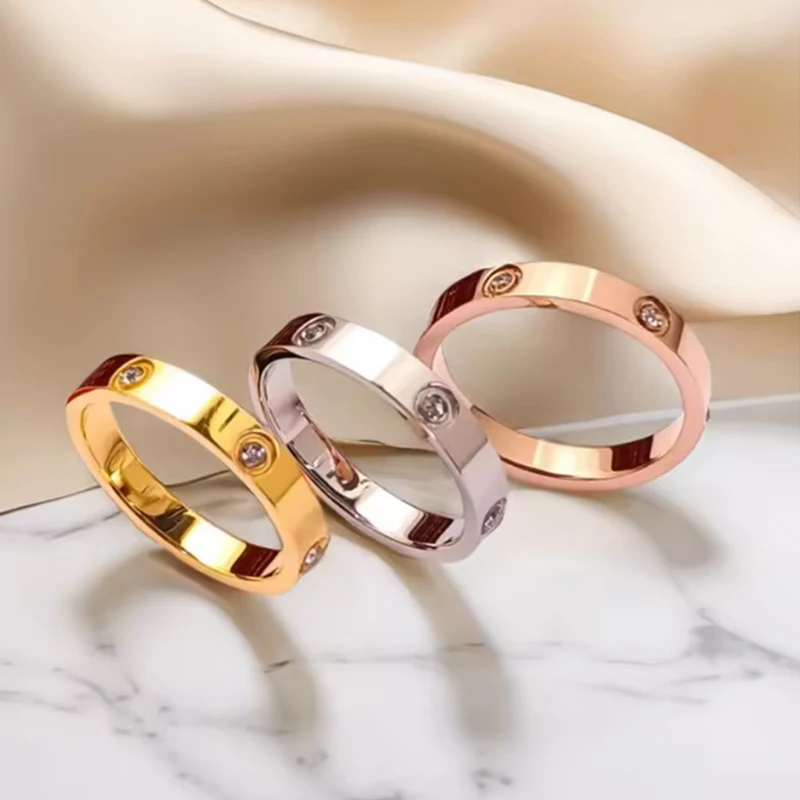Classic Stainless Steel Ring For Women Men Couple Simple Design Zirconia Ring Wedding Band Fashion Jewelry Accessories Gift
Classic Stainless Steel Ring For Women Men Couple Simple Design Zirconia Ring Wedding Band Fashion Jewelry Accessories Gift