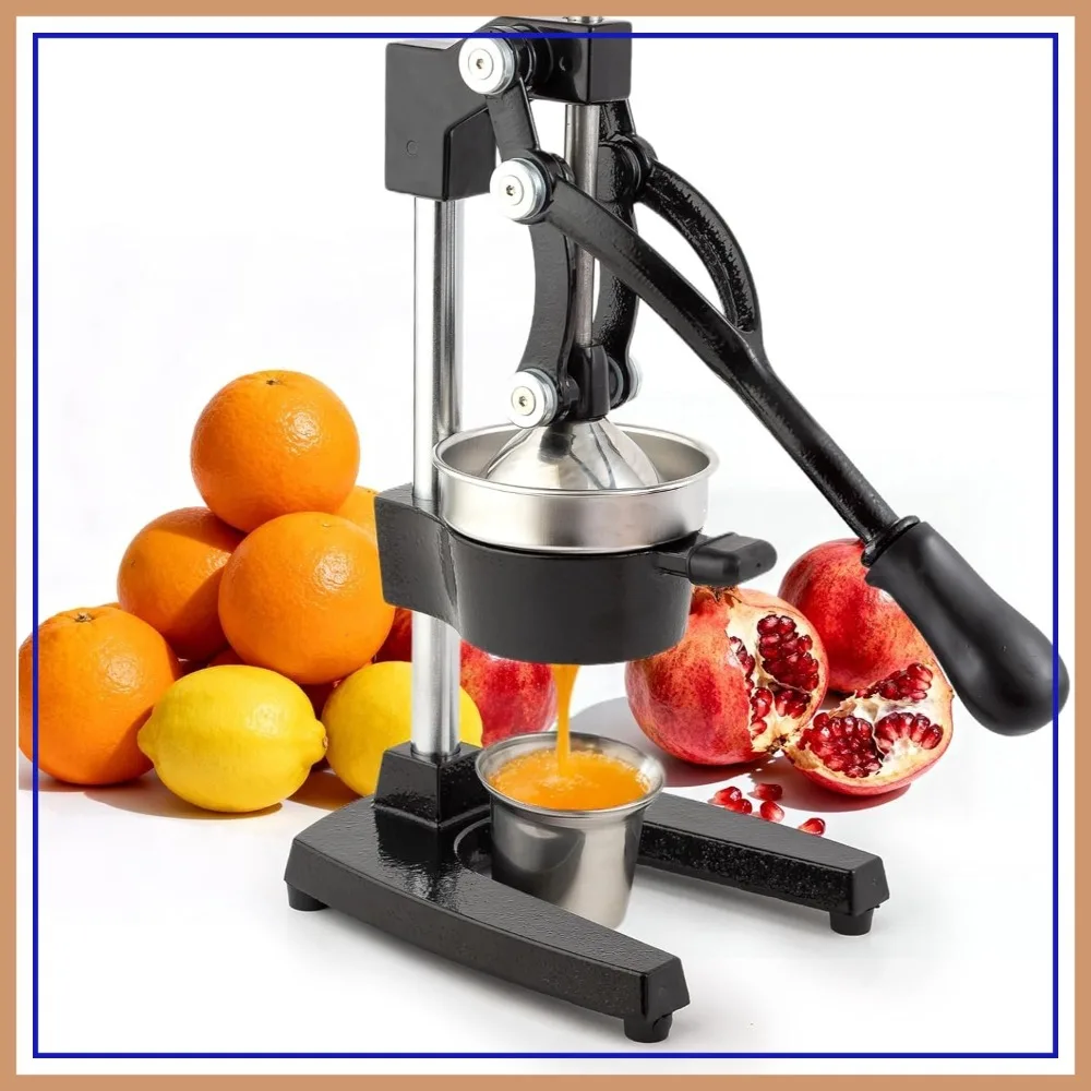 Manual Cast Iron Juicer, Commercial Lemon Squeezer, Professional Citrus Juicer for Oranges, Grapefruits, Easy Clean
Manual Cast Iron Juicer, Commercial Lemon Squeezer, Professional Citrus Juicer for Oranges, Grapefruits, Easy Clean