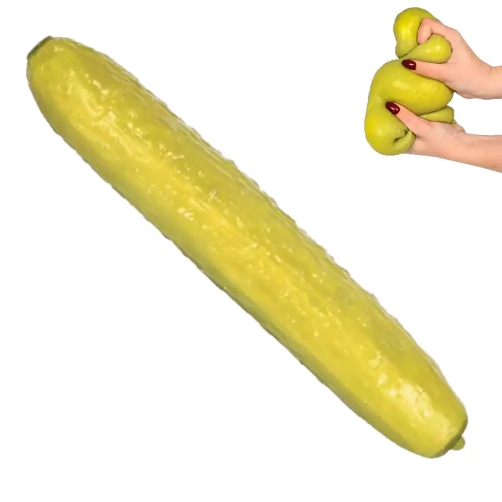 1PC Cucumber Shaped Squeezed Toy Creatively Gift For Kid Adult Sensory Stress Relief Squishy Realistic Prop Model Squishy Toy
1PC Cucumber Shaped Squeezed Toy Creatively Gift For Kid Adult Sensory Stress Relief Squishy Realistic Prop Model Squishy Toy